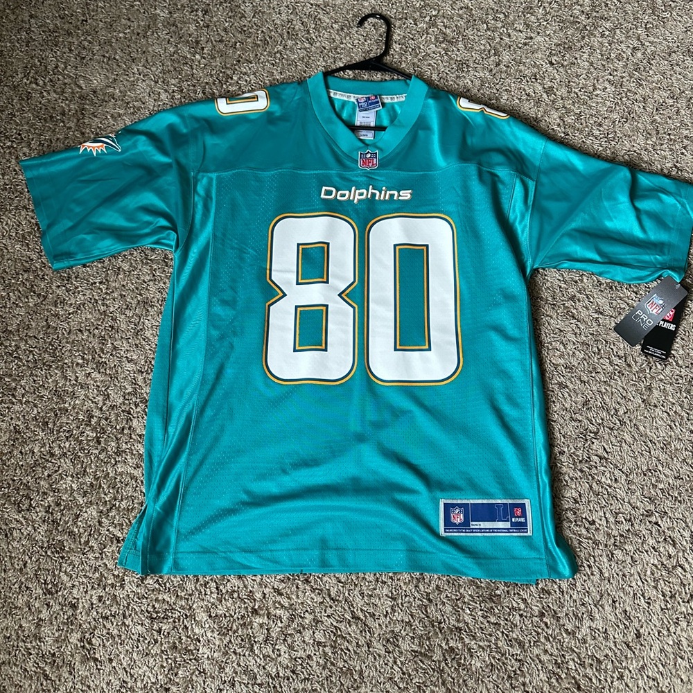 Danny Amendola #80 Miami Dolphins Nike Game Jersey Men’s XL Aqua Brand New NWT